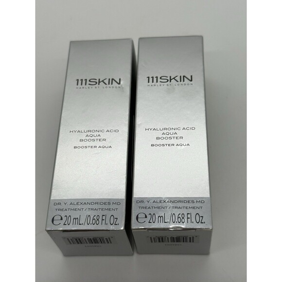 111Skin Harley St. London HYALURONIC ACID AQUA BOOSTER FACE FACIAL 20mL~$28 Each - Picture 1 of 10